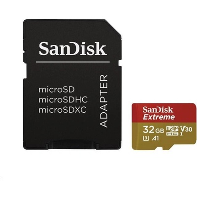 SanDisk microSDHC 32GB UHS-I U3 micro SDSQXAF-032G-GN6AA