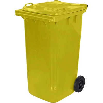 J.A.D. Tools popelnice plastová, 240L, žlutá
