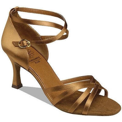 Supadance 7844 satén tmavá tělová podpatek – Zboží Dáma