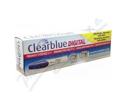 Clearblue 9 tehotenský test