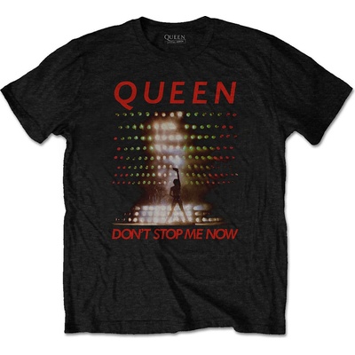 Queen tričko Don't Stop Me Now čierne