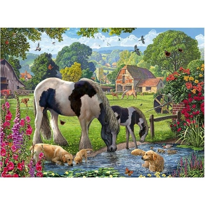 RAVENSBURGER Hadlow svet poníkov 500 dielov