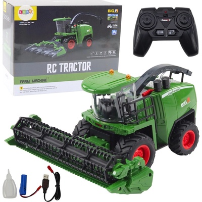 LeanToys Žací lišta pro zemědělský kombajn na obilí a kukuřici na dálkové ovládání RC 1:24