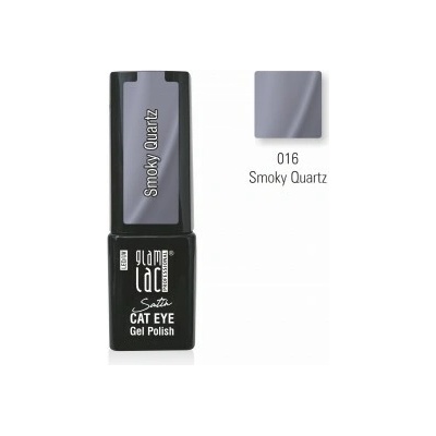 GlamLac Gel lak magnetický šedý 016 Smoky Quartz 6 ml