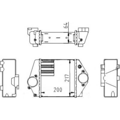 Chladič turba HART 612 084 (612084)