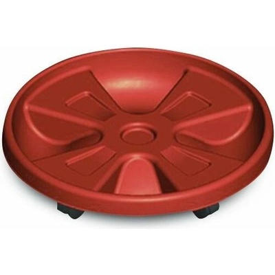 Gardino, miska pod kvetináč s kolieskami O 35 cm, terakota
