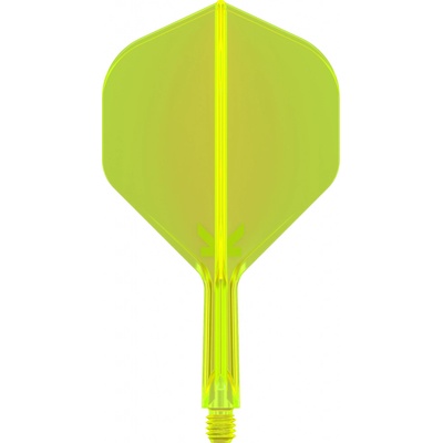 Target - darts K-Flex Neon - No2 - Short - Yellow TRG410052 – Zboží Mobilmania