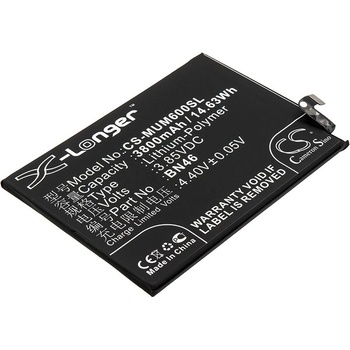 Cameron Sino Батерия за Redmi Note 8 (eq. Xiaomi BN46), 3800 mAh (CS-MUM600SL)