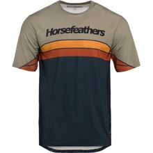 Horsefeathers QUANTUM Čierna Hnedá Oranžová Červená Pánsky
