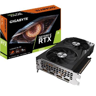 Gigabyte GIGABYTE GAMING GeForce RTX 3060 OC 8G (rev. 2.0) NVIDIA 8 GB GDDR6 (GV-N3060GAMING OC-8GD 2.0)