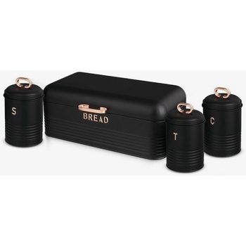 Berlingerhaus Комплект хлебарка и кутия за храна 4 броя Black Rose Collection BERLINGERHAUS Berlingerhaus | Cheren | Home | UNI