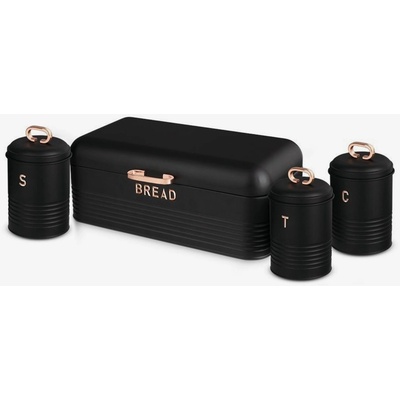 Berlingerhaus Комплект хлебарка и кутия за храна 4 броя Black Rose Collection BERLINGERHAUS Berlingerhaus | Cheren | Home | UNI