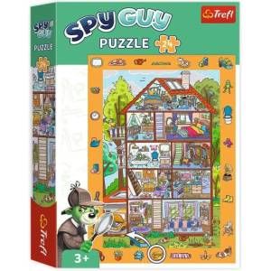 Trefl Пъзел Trefl с търсене на изображения Spy Guy: В къщата 24 части (15593)