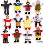 Andreu Toys Кукли за пръсти Andreu Toys - Приказни герои (16010)