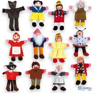 Andreu Toys Кукли за пръсти Andreu Toys - Приказни герои (16010)