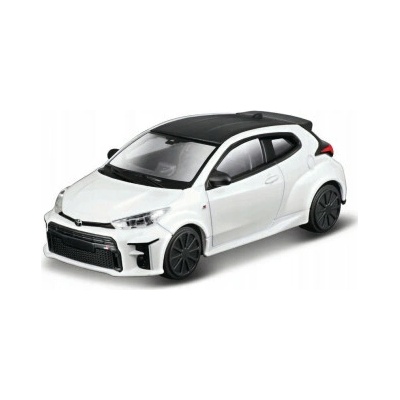 Bburago Toyota GR Yaris biela 1:43