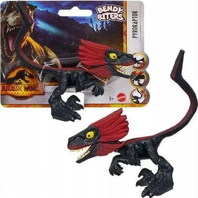 Mattel Jurský svět BENDY BITERS Pyroraptor