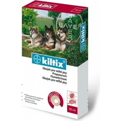 Bayer AG Kiltix antiparazitní obojek 70 cm – Hledejceny.cz