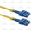 Conneu SC/UPC-SC/UPC, сингъл мод, дуплекс, 2мм, 6м, Жълт (CNFJ-SCSCOS2DYE2mm-6)