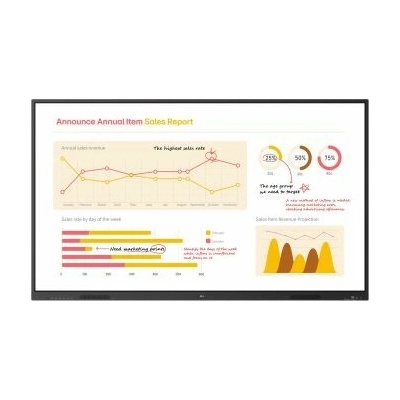 75" LG LED 75TR3BQ-UHD,400nit,noOS,40TP,16/7 75TR3BQ-B.AUEQ