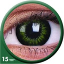 MaxVue Colour Big Eyes Party Green trojmesačné nedioptrické 2 ks