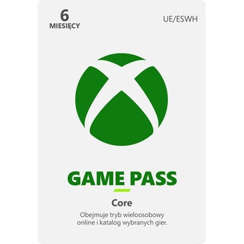 Microsoft Xbox Live Gold členstvo 6 mesiacov