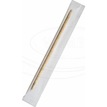Wimex Špáradlo drevené O2 x 65 mm jednotlivo v celofáne
