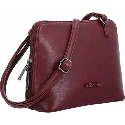 Le Sands crossbody kabelka MALÁ BORDÓ ELEGANCE Bordó