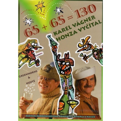 Karel Vágner & Honza Vyčítal - 65+65 =130 DVD