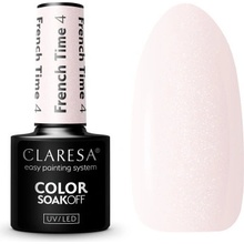 Claresa gel lak French Time 4 Růžová 5 ml