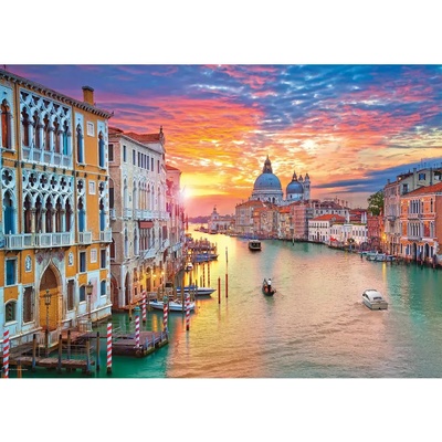 EUROGRAPHICS - Puzzle Venice, Grand Canal - 1 000 piese
