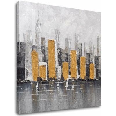 Obraz na plátne MESTO - 50x50 cm
