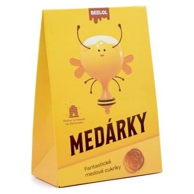 Beelol Medové bonbóny originál 70 g