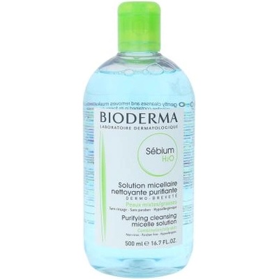 BIODERMA Sébium H₂O 500 ml мицеларна вода за смесена към мазна кожа за жени