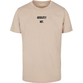 Mister Tee Тениска Absolutely Not Tee sand XXLUB-MT2371-00208 - Тъмносив, размер S
