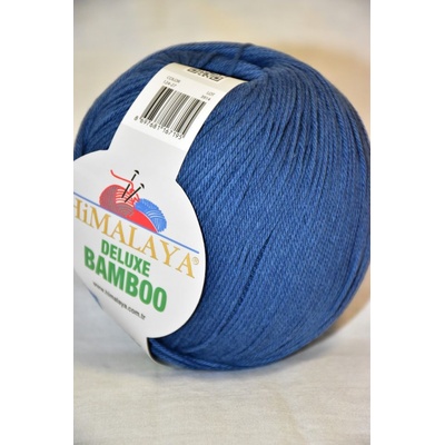 Himalaya Příze De lux bamboo 27 půlnoční modrá