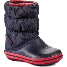 Crocs Winter Puff Boot Kids dětské sněhule modrá