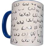  Чаша с гърди, стилен и забавен подарък - Boobs Mug White 370ml (D-244775)
