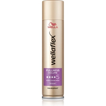 Wella Wellaflex Fullness Volume лак за коса с екстра силна фиксация за еластичност и обем 250ml