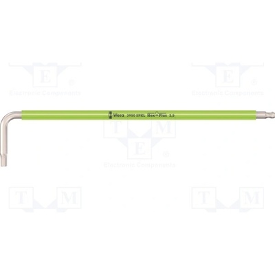 Wera klíč imbus Hex-Plus kulovitá HEX 2,5mm 05022662001