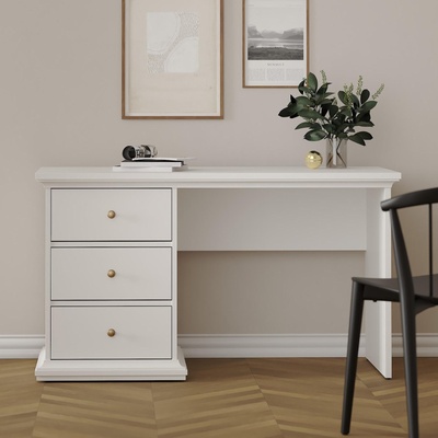 Бюро Paris 3S Бял