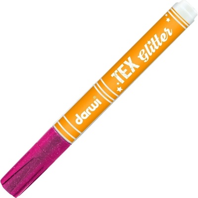 Darwi Tex Glitter fixa na textil Karmínová 6 ml