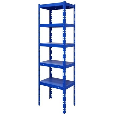 ZLKL Regál 2500 x 750 x 400 mm modrý P00146-7