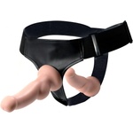 Tracy's Dog Dual Strap-On Harness with Detachable Dildos