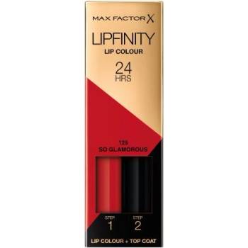 MAX Factor Lipfinity 24HRS Lip Colour дълготрайно червило с балсам 4.2 g нюанс 125 So Glamorous