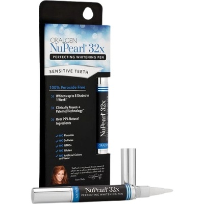 Oralgen NuPearl 32x Perfecting Teeth Whitening Pen - Писалка за Избелване на Зъби [2.5 мл]
