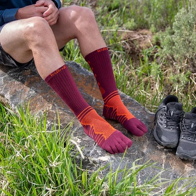 Injinji Ultra Run Mini-Crew Mahagony