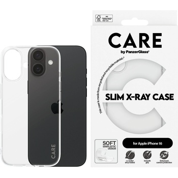 Image 1 of Panzer Гръб CARE by PanzerGlass за iPhone 16, Case Fashion X-Ray Soft Basic