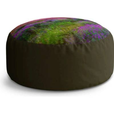 Sablio Taburet Circle Levandulové pole 2: 38x48 cm