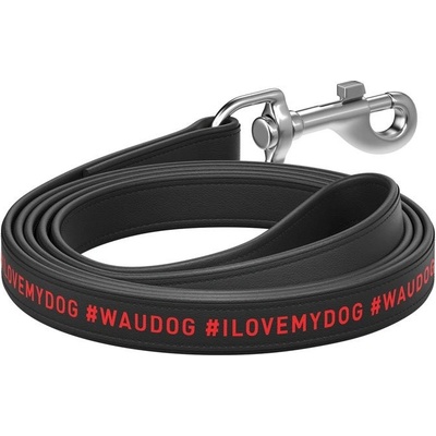 Waudog Vodítko tréningové lanko koža